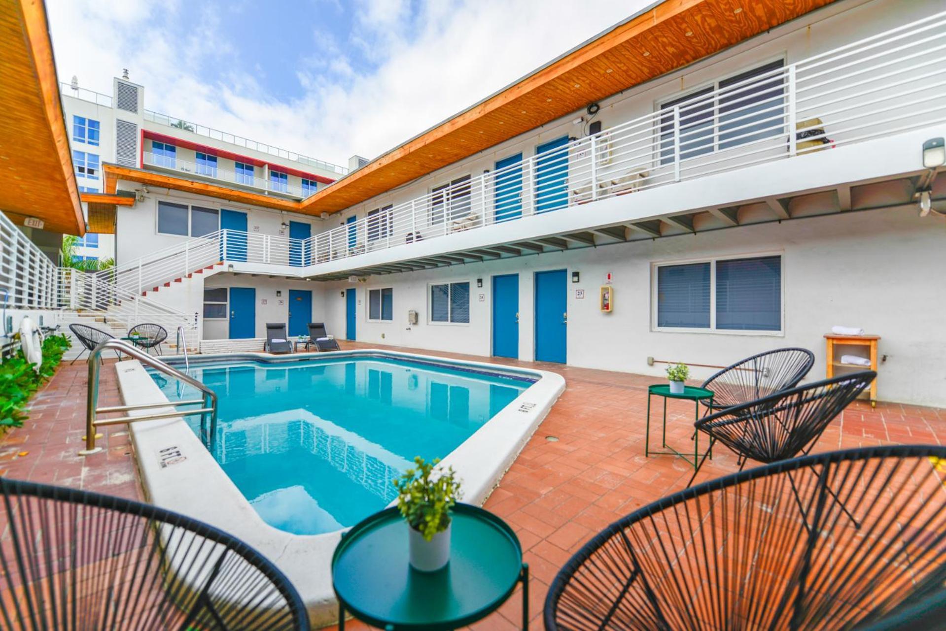 Serene Studio By The Beach With Pool - M34 Hollywood Kültér fotó